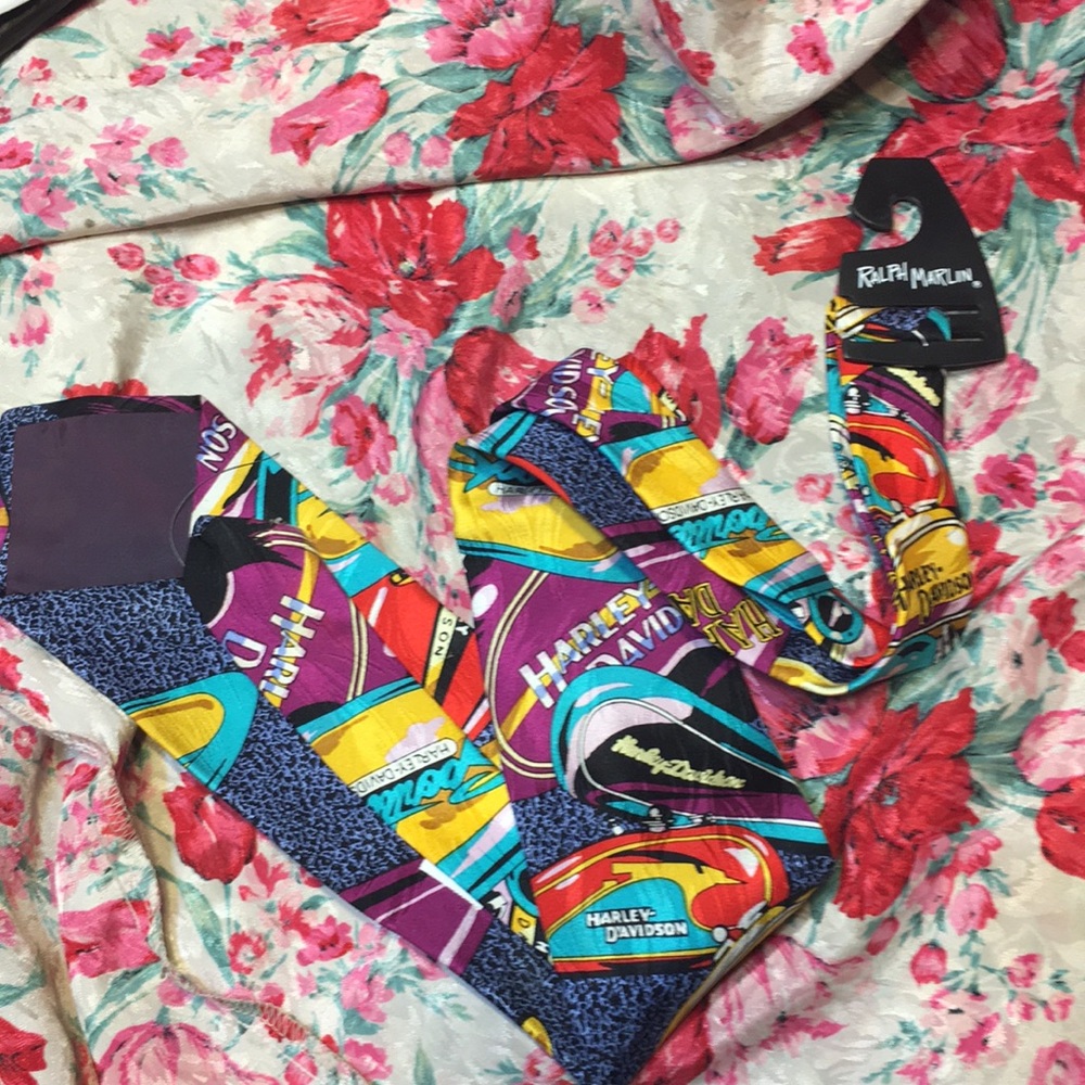 New Ralph Martin Harley Davidson tie